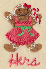 Christmas Gingerbread - Hers