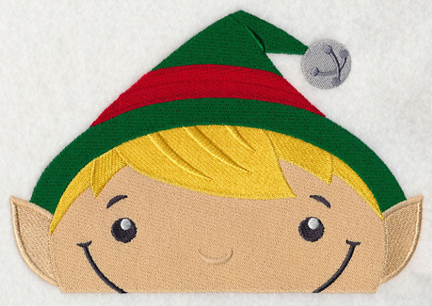 Peeking Boy Elf