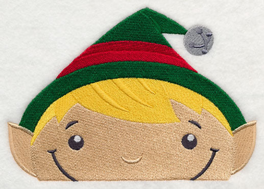 Peeking Boy Elf