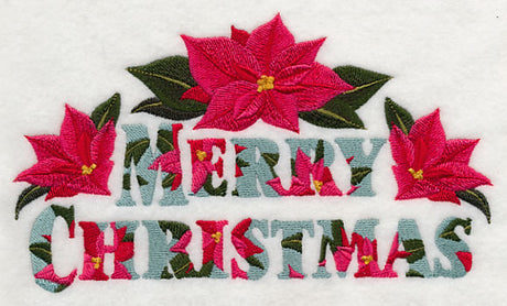 Festive Florals - Merry Christmas