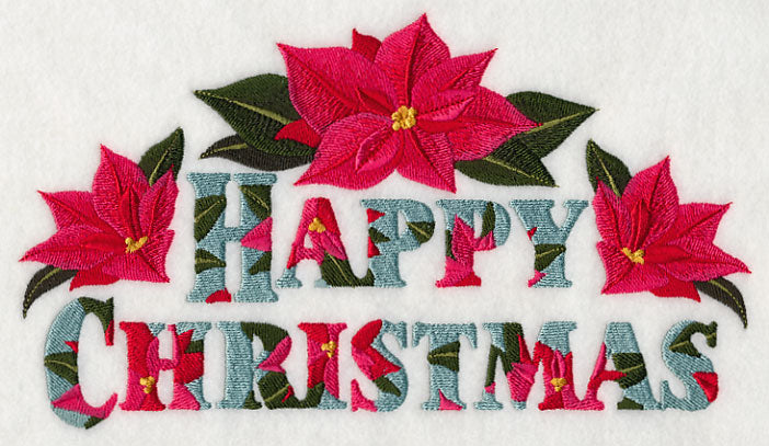 Festive Florals - Happy Christmas