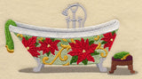 Poinsettia Bathtub