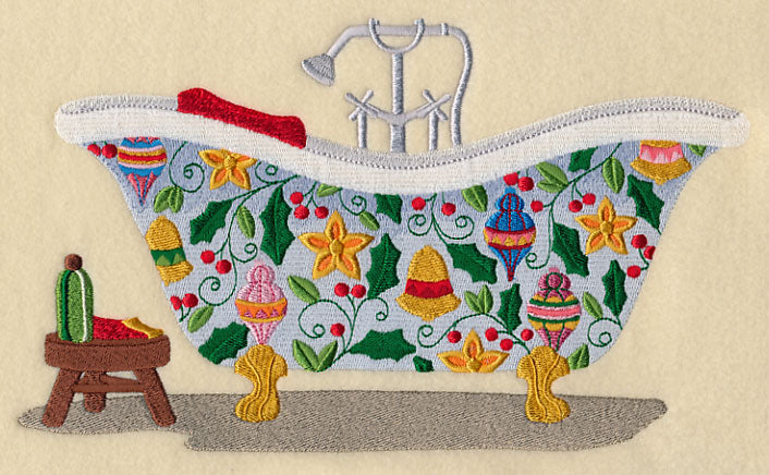 Festive Bathtub