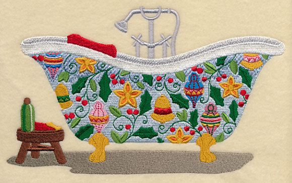 Festive Bathtub