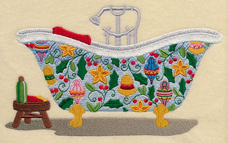 Festive Bathtub
