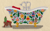 Festive Bathtub