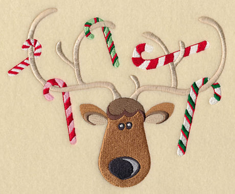 Holiday Antlers - Candy Canes