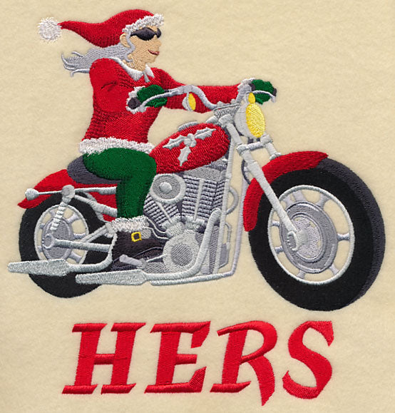 Motorcycle Christmas - Hers