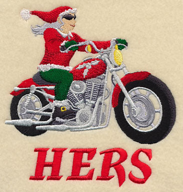 Motorcycle Christmas - Hers
