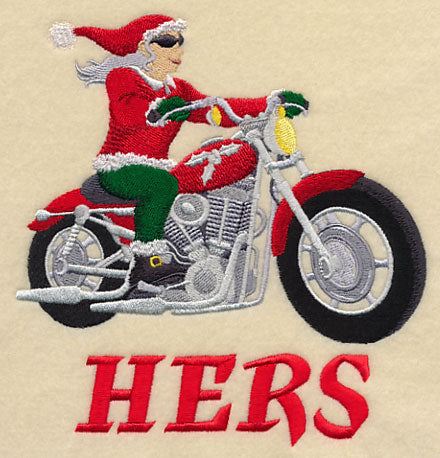 Motorcycle Christmas - Hers
