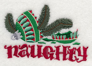 Christmas Ornament - Naughty