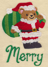 Santa Bear - Merry