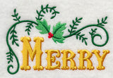 Classic Holiday Wishes - Merry