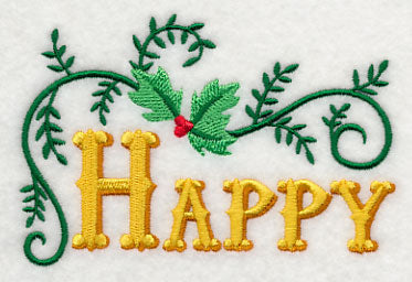 Classic Holiday Wishes - Happy