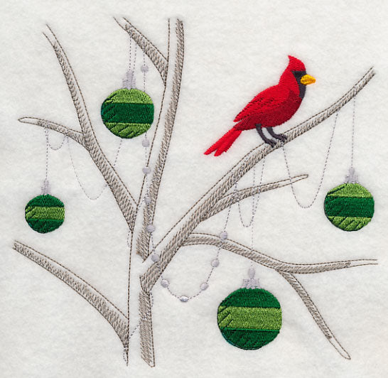 Branching Out with Christmas - Cardinal