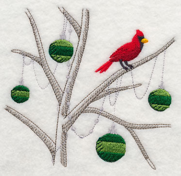 Branching Out with Christmas - Cardinal