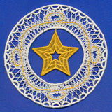 Star Ornament (Battenburg Lace)