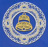 Bell Ornament (Battenburg Lace)