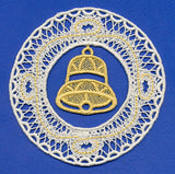 Bell Ornament (Battenburg Lace)