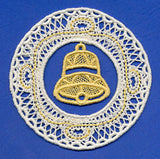 Bell Ornament (Battenburg Lace)