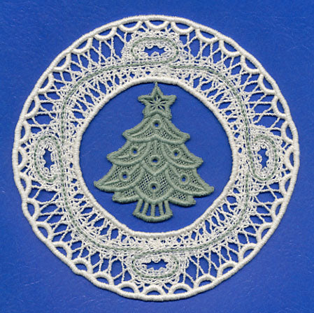 Tree Ornament (Battenburg Lace)