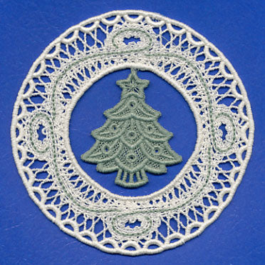 Tree Ornament (Battenburg Lace)