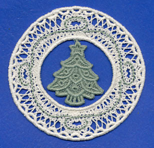 Tree Ornament (Battenburg Lace)