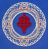 Festive Ornament (Battenburg Lace)