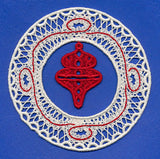 Festive Ornament (Battenburg Lace)