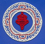 Festive Ornament (Battenburg Lace)