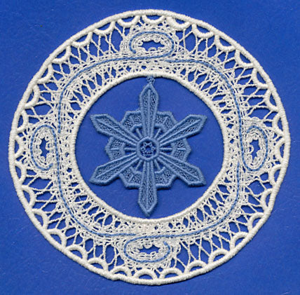 Snowflake Ornament (Battenburg Lace)