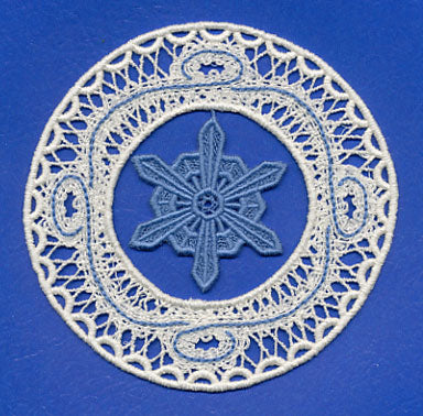 Snowflake Ornament (Battenburg Lace)