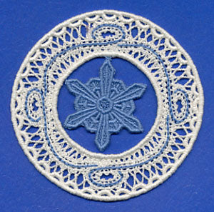 Snowflake Ornament (Battenburg Lace)