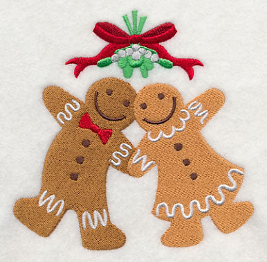 Meet Me Under the Mistletoe - Gingerbread Man & Woman