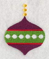 Fa La La Fancy Ornament 3