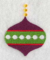 Fa La La Fancy Ornament 3