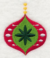 Fa La La Fancy Ornament 4