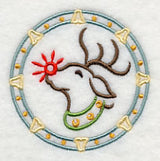 Bright Rudolph Circle