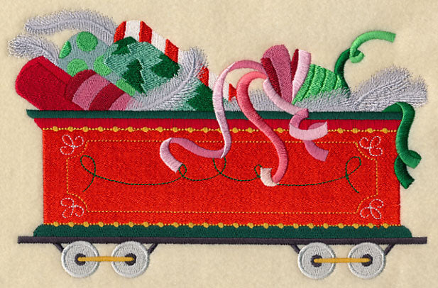 Christmas Train - Gift Wrapping Car