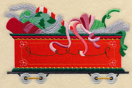 Christmas Train - Gift Wrapping Car