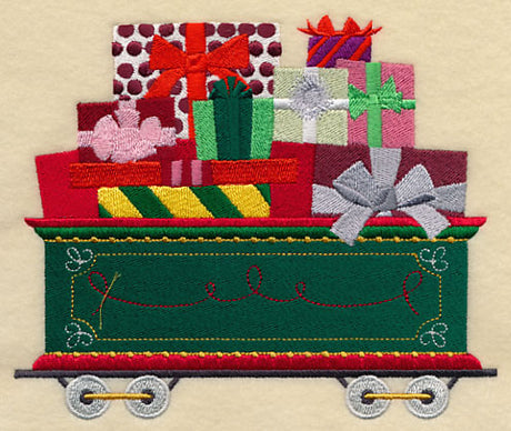 Christmas Train - Wrapped Gifts Car