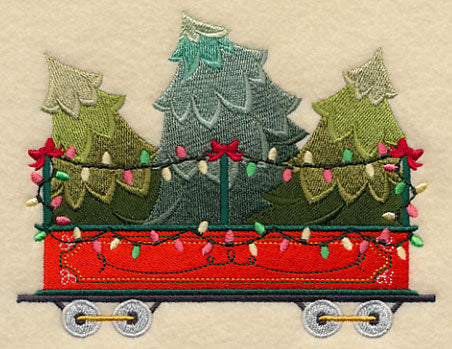 Christmas Train - Christmas Tree Car
