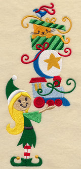 Christmas Toyland Tower - Girl Elf