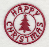 Happy Christmas Stamp