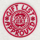 Gift List Approved - Good Girl