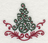 Fa La La Filigree Christmas Tree 1