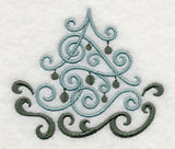Fa La La Filigree Christmas Tree 3