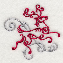 Fa La La Filigree Reindeer