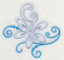 Fa La La Filigree Snowflake 1
