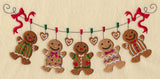 Gingerbread Cookie Clothesline